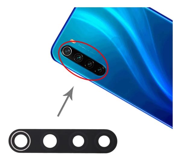 Lente Câmera Xiaomi Note 8