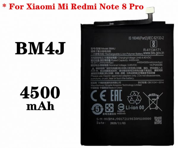 Bateria Original Xiaomi Note 8 Pró BM4J