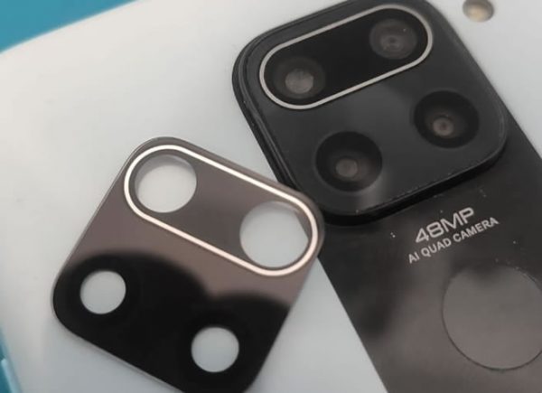 Lente de vidro câmera Xiaomi Note 9