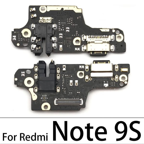 Conector de Carga Xiaomi Redmi Note 9S / 9 Pró