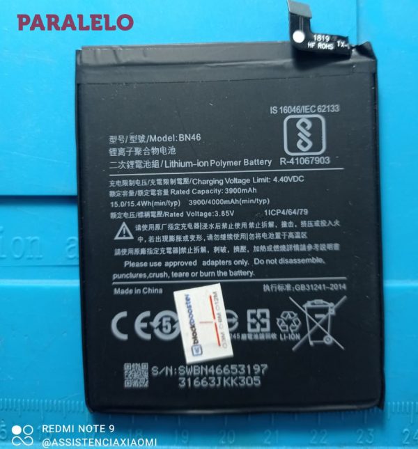 Bateria Xiaomi Redmi Note 8 - 8T / Redmi 7 - BN46