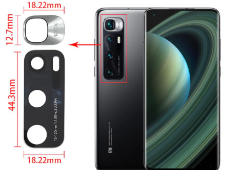 Lente da câmera - Xiaomi Mi 10 Ultra