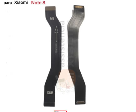 Cabo flex Xiaomi Redmi Note 8 / Note 8T