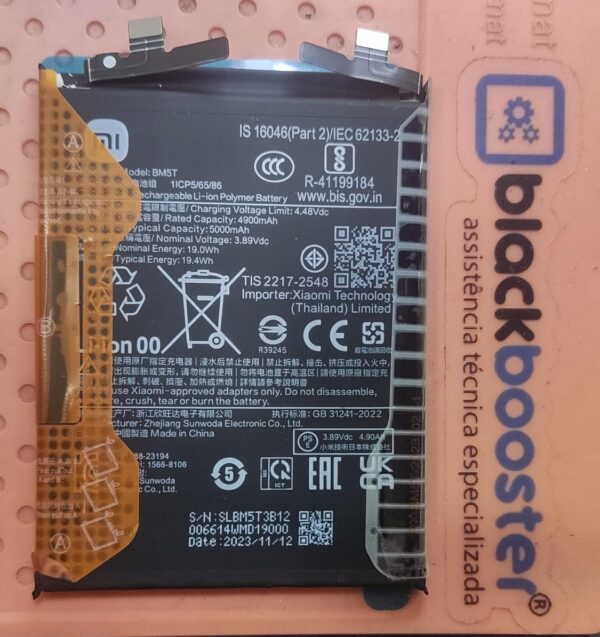 Bateria original Xiaomi Poco X6 Pro (BM5T)